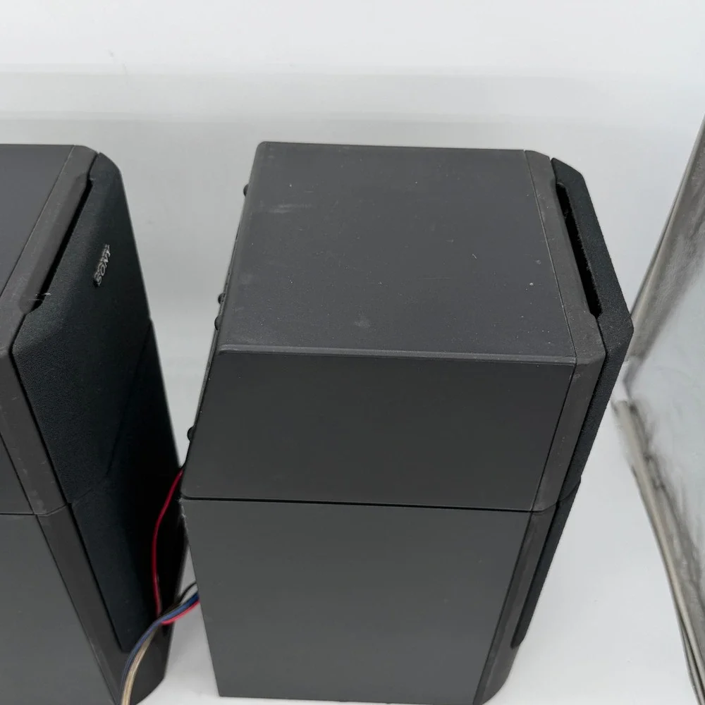 Sony SS-H3600 Dual Enclosure Speaker System 60W 6 Ohm Black Bookshelf Pair